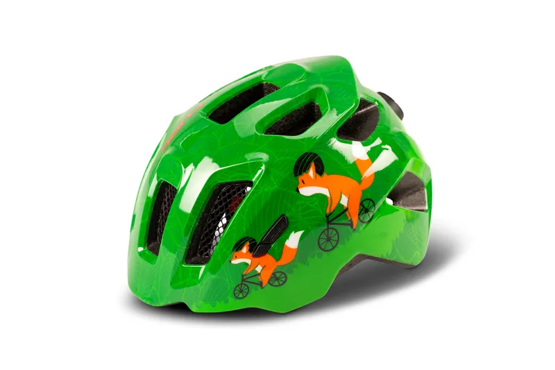 Cube Fink Childs Cycling Helmet in Green